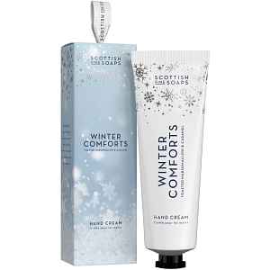 Scottish Fine Soaps Winter Comforts krém na ruce v krabičce vůně Toasted Marshmallow & Caramel 75 ml