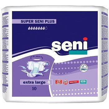 Seni Super Plus Extra L 10 ks ink. plen. kalh.