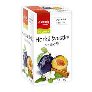 Apotheke Horká švestka se skořicí čaj 20x2g n.s.