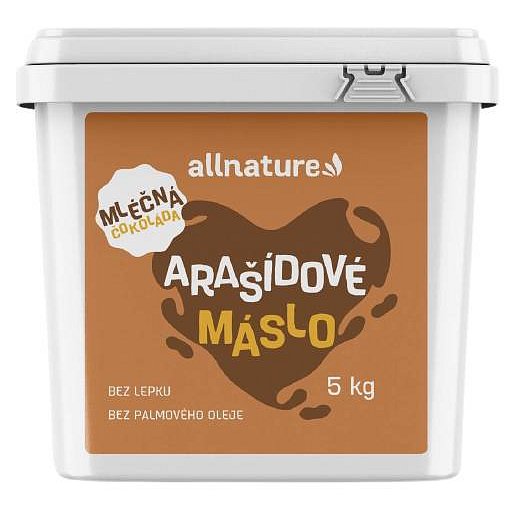 Allnature Arašídové máslo s mléčnou čokoládou 5kg