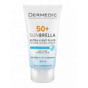 Dermedic Sunbrella Lehká opalovací emulze na suchou a normální pleť SPF50+ 40 ml