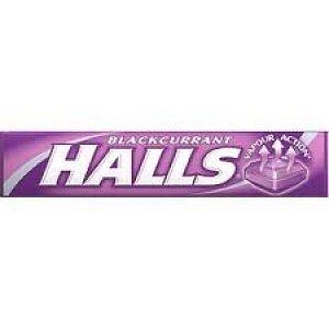 HALLS menthol černý rybíz 33.5g(Wildberry) 0632088