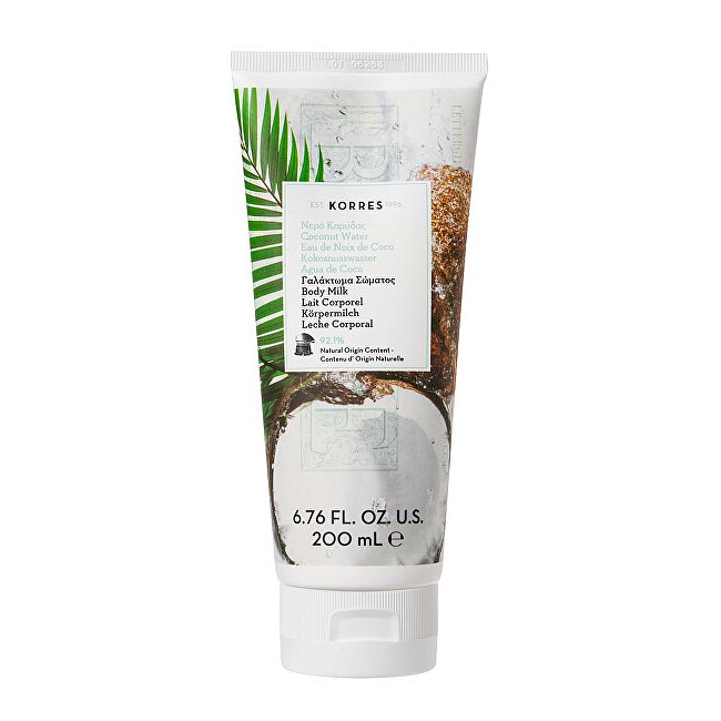 Hydratační tělové mléko Coconut Water (Body Milk) 200ml