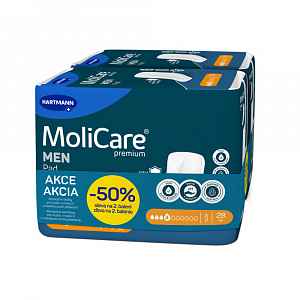 MoliCare Men 4 kapky inkontinenční vložky 2x14 ks duopack