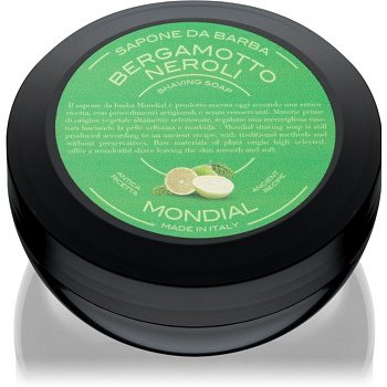 Mondial Shaving Soap mýdlo na holení Bergamotto Neroli 60 g