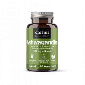 Organis Ashwagandha KSM-66® 300 mg 60 kapslí