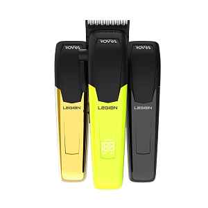 Profesionální střihací strojek s výměnnými kryty Rovra Legion Professional Hair Clippers - zelená/zlatá/černá