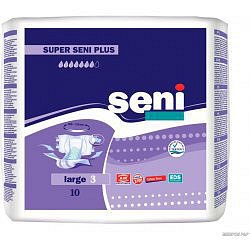 Seni Super Plus Large 10 ks ink. plen. kalh.