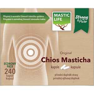 Masticlife Čistý prášek z chiotské Mastichy 240 kapslí