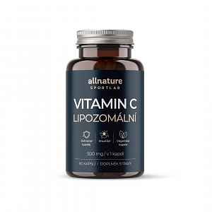 Allnature Sportlab Lipozomální Vitamin C 500 mg 90 kapslí