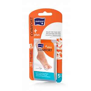 Matopat Comfort Plus hydrokoloidní náplasti S 17 x 48 mm 5 ks