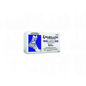 Mueller Tear-Light® Tape, bílá, 5 cm x 6,8 m, 24 ks