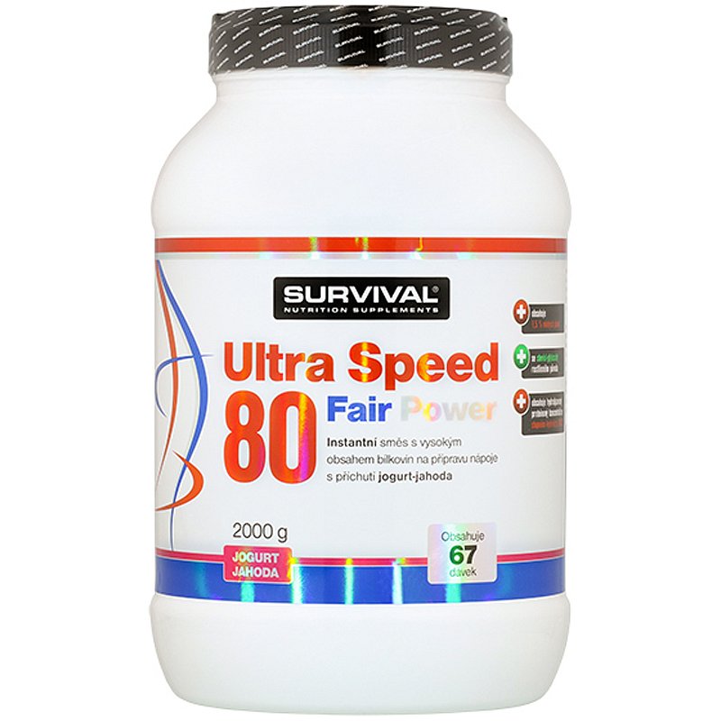 Ultra Speed 80 Fair Power jogurt-jahoda 2000g