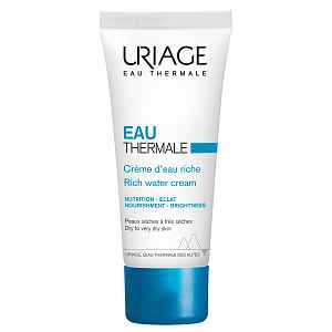 Uriage Výživný a hydratační krém pro suchou až velmi suchou pleť Eau Thermale (Rich Water Cream) 40 ml