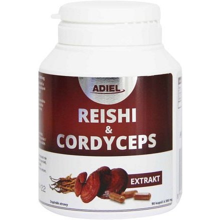 Adiel Reishi&Cordyceps 90 kapslí