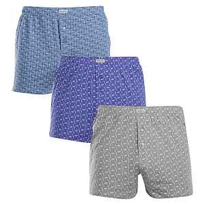 Andrie 3PACK pánské trenky vícebarevné (PS 5820) 3XL