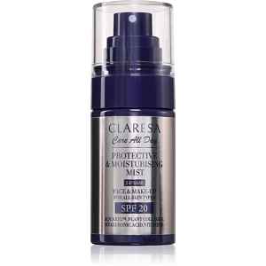 Claresa Care All Day Protective & Moisturising Mist fixační sprej na make-up s hydratačním účinkem SPF 20 50 ml