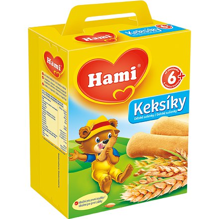Hami Keksíky dětské sušenky 180g 6M