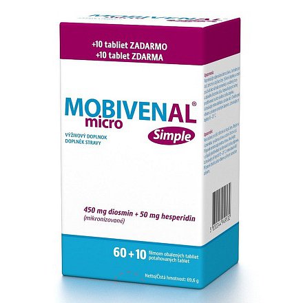 Mobivenal Micro Simple tbl.60+10