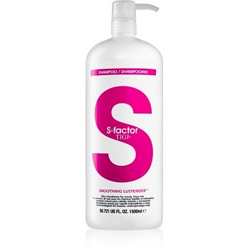 TIGI S-Factor Smoothing Lusterizer šampon pro nepoddajné a krepatějící se vlasy  1500 ml