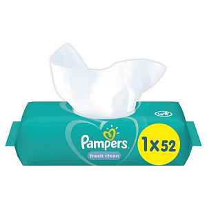 PAMPERS Vlhčené ubrousky Fresh Clean 52 ks