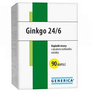 GENERICA Ginkgo 24/6 90 kasplí