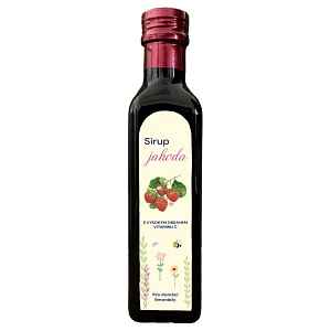 BENU Sirup jahoda s vitaminem C 250ml