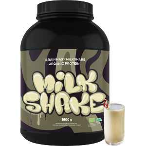BrainMax® Organic Milkshake Protein, Unflavoured, 1000 g
