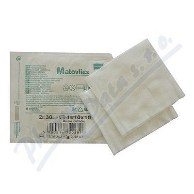 Matovlies 10x10cm á 2ks kompresy z net.text.30g 4V