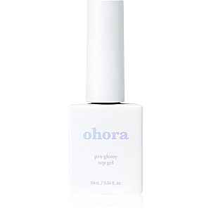 ohora Pro Glossy Top Gel krycí lak na nehty pro zářivý lesk 10 ml