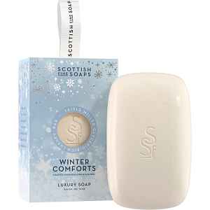 Scottish Fine Soaps Winter Comforts tuhé mýdlo vůně Toasted Marshmallow & Caramel 150 g