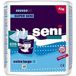 Seni Super Extra Large 10 ks ink. plen. kalh.