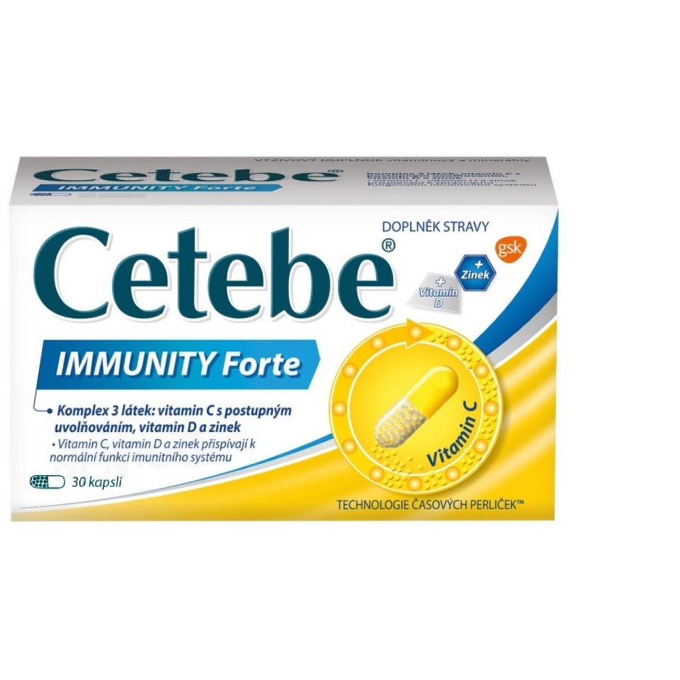 Cetebe IMMUNITY Forte cps.30 - II.jakost