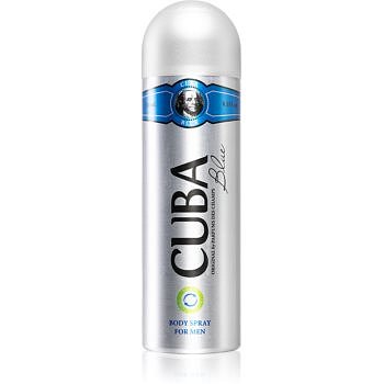 Cuba Blue deodorant a tělový sprej pro muže 200 ml