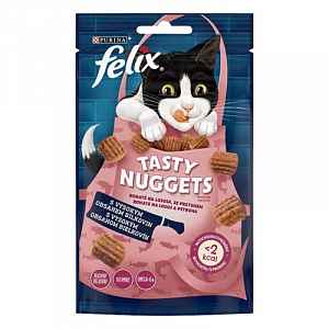 Felix Tasty Nuggets 50g losos a pstruh