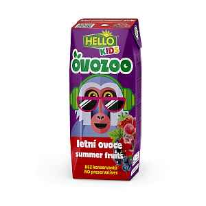 HELLO Ovozoo letní ovoce 250 ml x 18 kusů