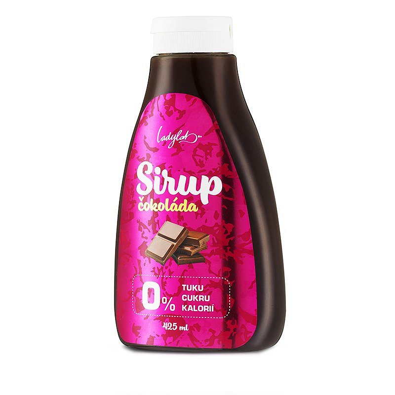 Ladylab Zero sirup s příchutí čokolády 425ml