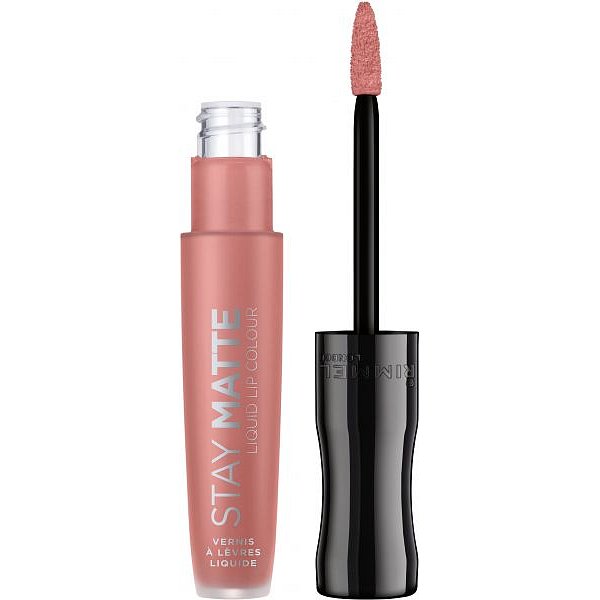 Rimmel Tekutá matná rtěnka Stay Matte Nude 707 Raw Kiss 5,5 ml