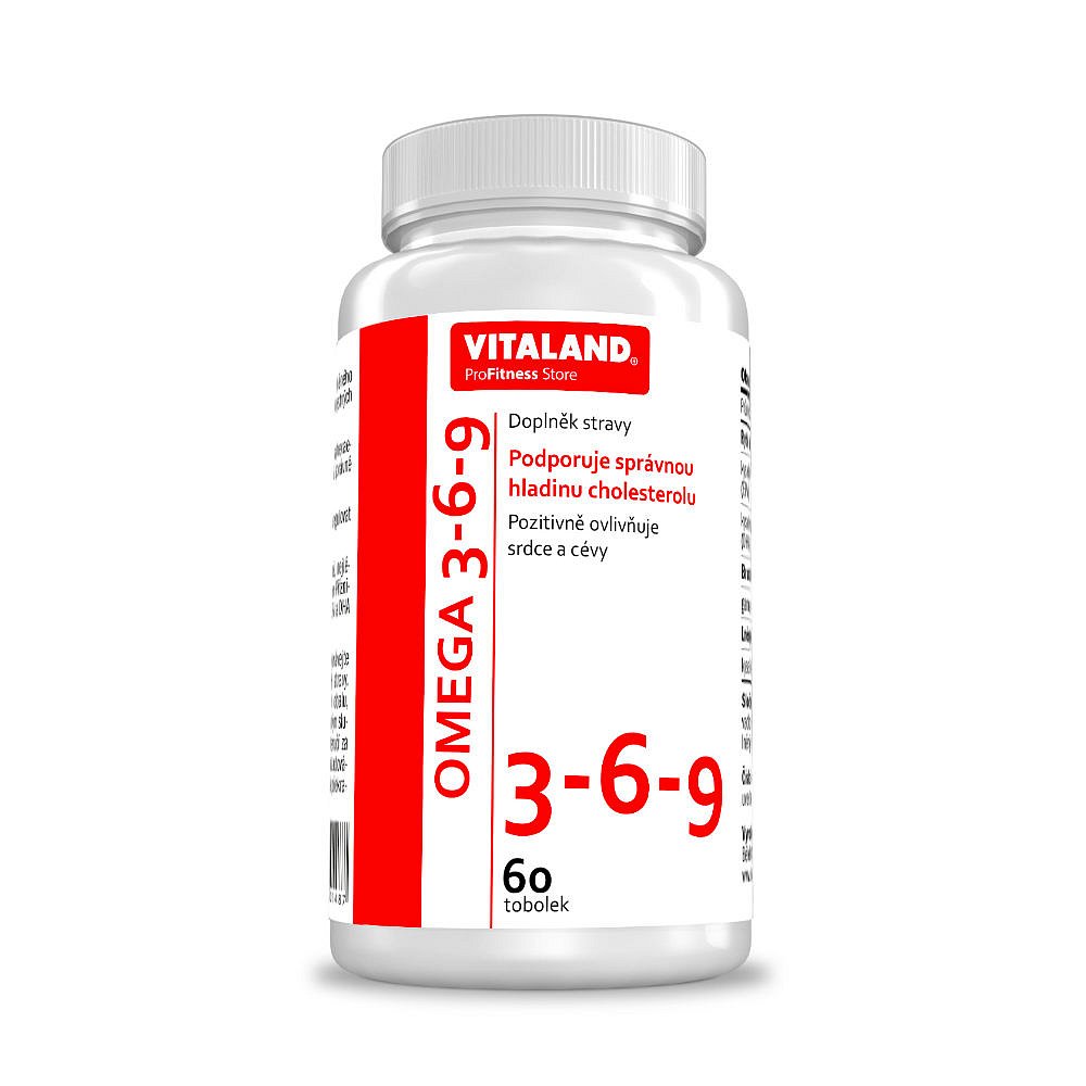 Vitaland Omega 3-6-9 120mg 60 tobolek