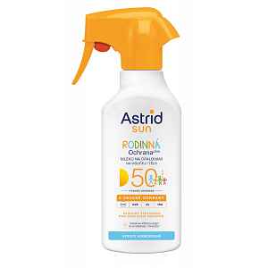 Astrid Sun Rodinné mléko na opalování SPF50 sprej 270 ml