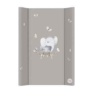 CEBA BABY Podložka přebalovací 2-hranná s pevnou deskou (50x70) Ultra Light Little Elephant