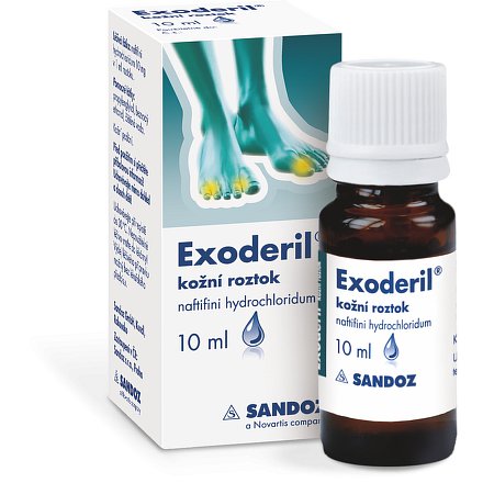 Exoderil kožní roztok 10 ml