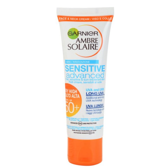 Garnier AS Sensitive Advanced Face SPF 50+ 40ml