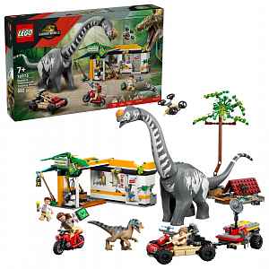 LEGO Jurassic World 76973 Mise na sledování raptora a titanosaura