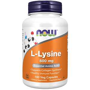 Now Foods L-Lysine 500 mg 100 tablet