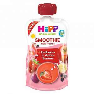 Hipp BIO Smoothie jablko-banán-červené ovoce 120 g