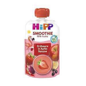 Hipp BIO Smoothie jablko-banán-červené ovoce 120 g