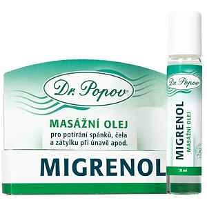 Dr.Popov Migrenol roll-on masážní olej 10ml