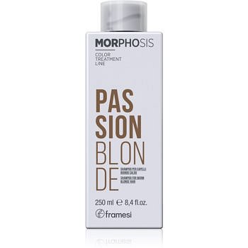 Framesi Morphosis Passion Blonde šampon pro teplé odstíny blond 250 ml