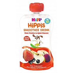 Hipp BIO Smoothie jablko-banán-červené ovoce 120 g